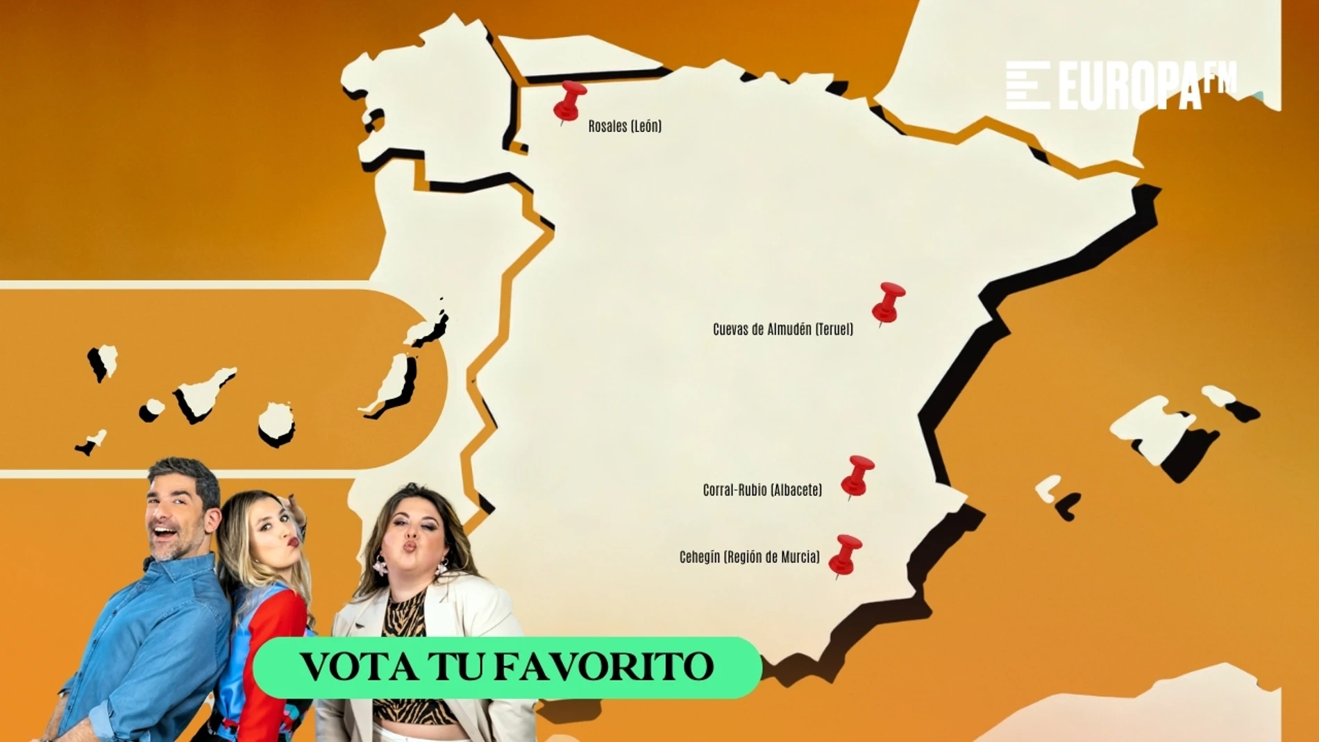 ¿Qué pueblo merece llevarse el título del más especial de la semana? ¡Vota! ¿Qué pueblo merece llevarse el título del más especial de la semana? ¡Vota!