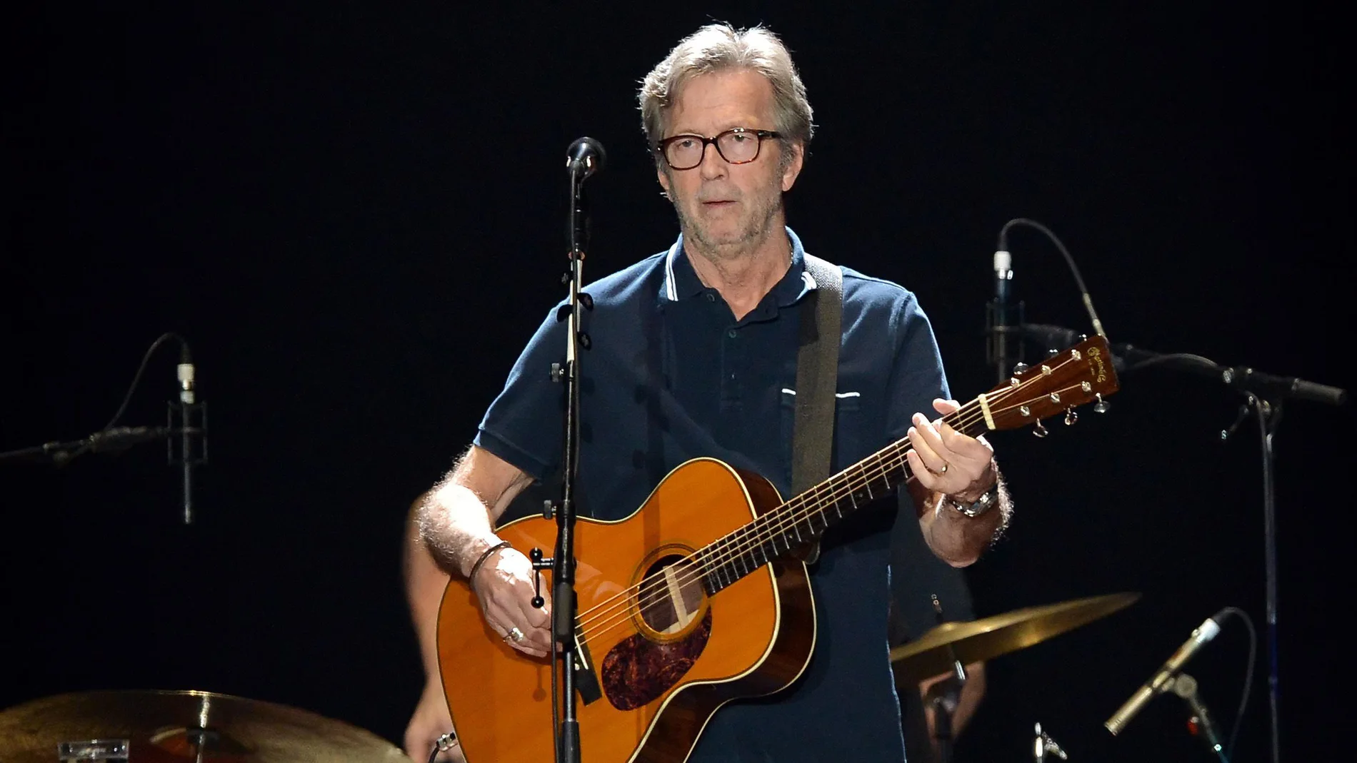 El guitarrista británico Eric Clapton en una imagen de archivo El guitarrista británico Eric Clapton en una imagen de archivo