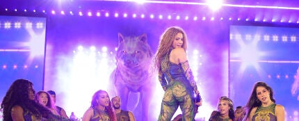 Shakira en el concierto de Copacabana