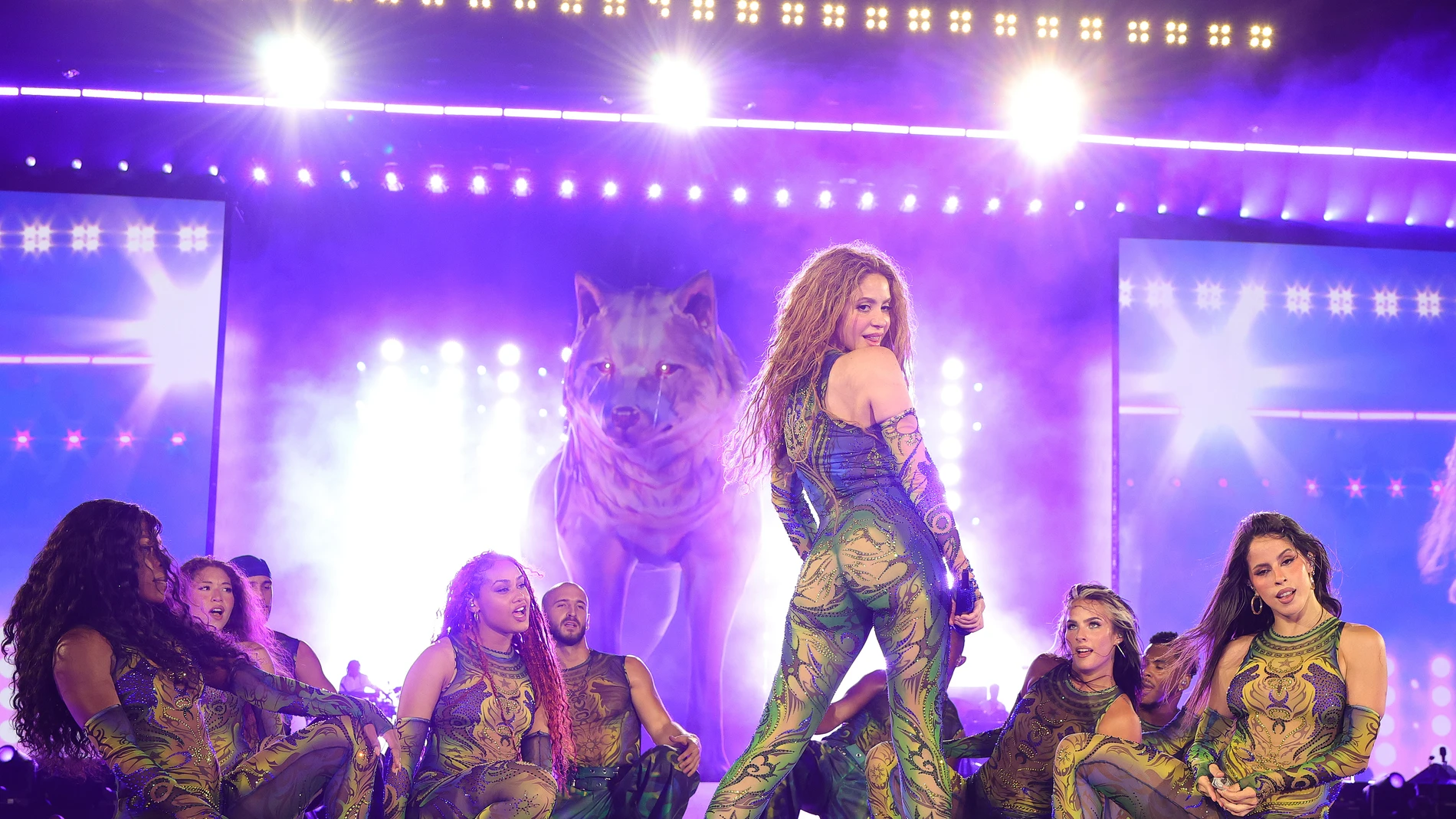 Shakira en el concierto de Copacabana Shakira en el concierto de Copacabana