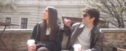 Álvaro de Luna y Jelen Patiño, en el videoclip de 'Hasta el amanecer'. Álvaro de Luna y Jelen Patiño, en el videoclip de 'Hasta el amanecer'.