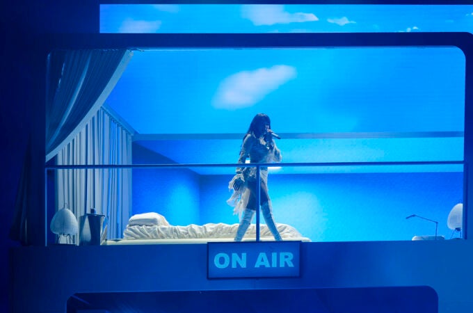 Aitana en el 'Cuarto Azul World Tour'
