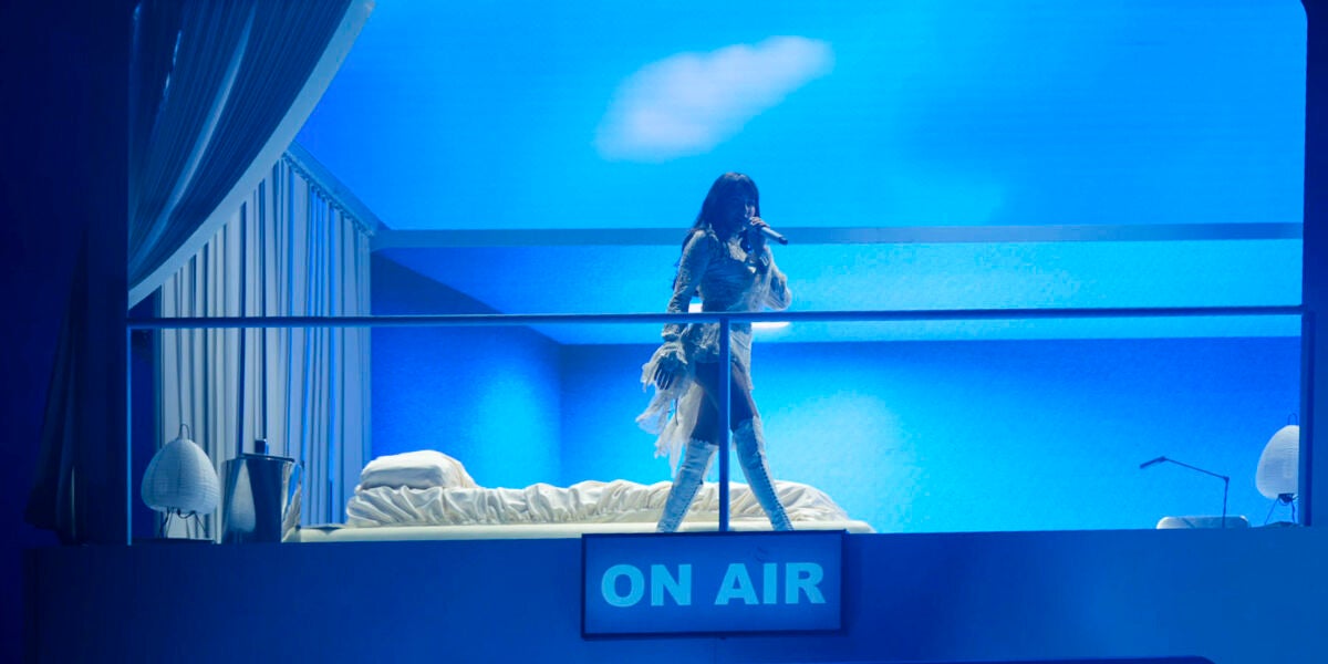 Aitana en el 'Cuarto Azul World Tour'