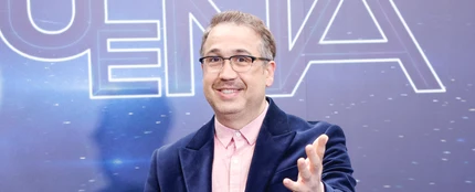 Aníbal Gómez en la presentación de concursantes de 'Tu cara me suena' Aníbal Gómez en la presentación de concursantes de 'Tu cara me suena'