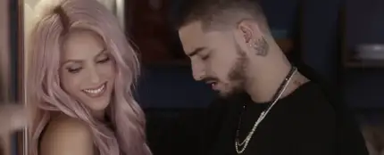 Maluma y Shakira en el videclip de 'Chantaje' Maluma y Shakira en el videclip de 'Chantaje'