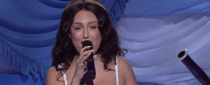 María Parrado cantando 'La Perla' de Rosalía en 'Tu cara me suena' María Parrado cantando 'La Perla' de Rosalía en 'Tu cara me suena'