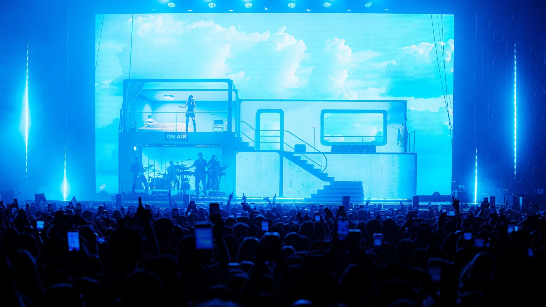 Escenario gira 'Cuarto azul' de Aitana