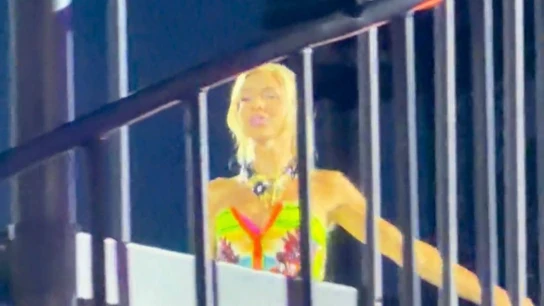 Bad Gyal en el concierto de Bad Bunny Bad Gyal en el concierto de Bad Bunny
