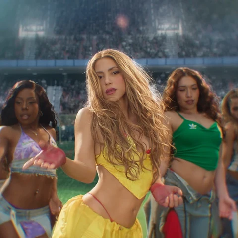 Shakira en el videoclip de 'Dai Dai' Shakira en el videoclip de 'Dai Dai'