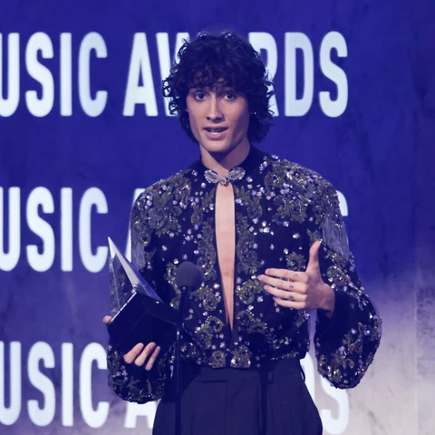 sombr, en los American Music Awards 2026. sombr, en los American Music Awards 2026.