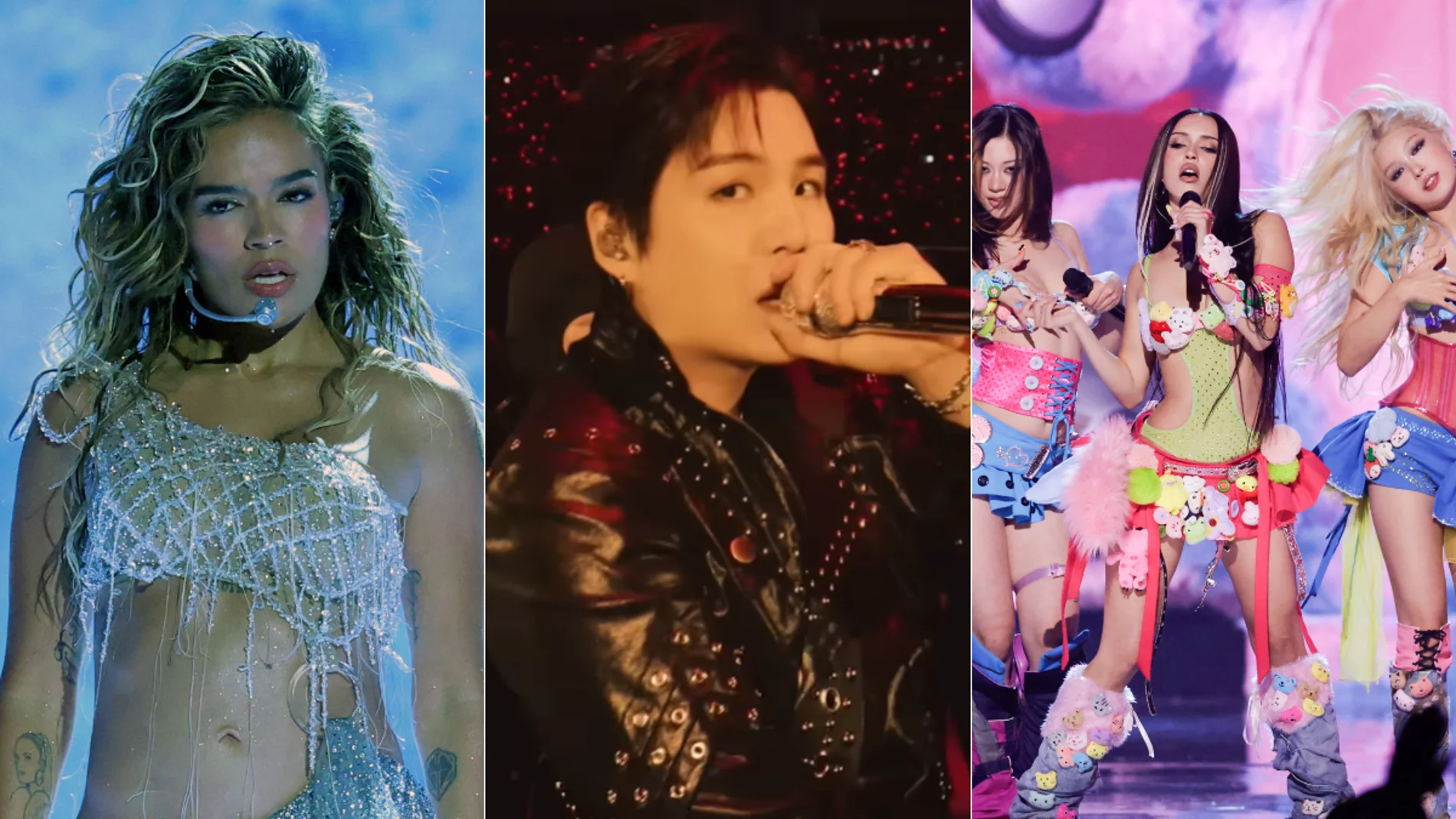 Karol G, BTS y Katseye en los American Music Awards 2026 Karol G, BTS y Katseye en los American Music Awards 2026