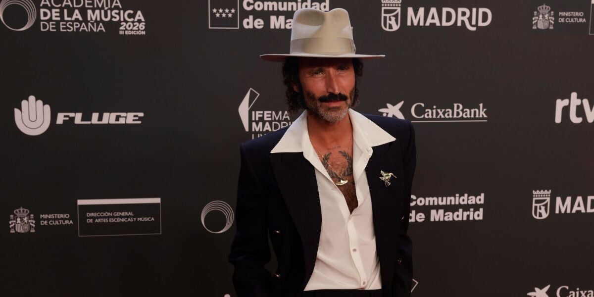Leiva en los Premios de la Academia de la M&uacute;sica 2026
