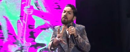 Fito Robles de Silo&eacute; en el homenaje a Robe Iniesta de los Premios de la Academia de la M&uacute;sica