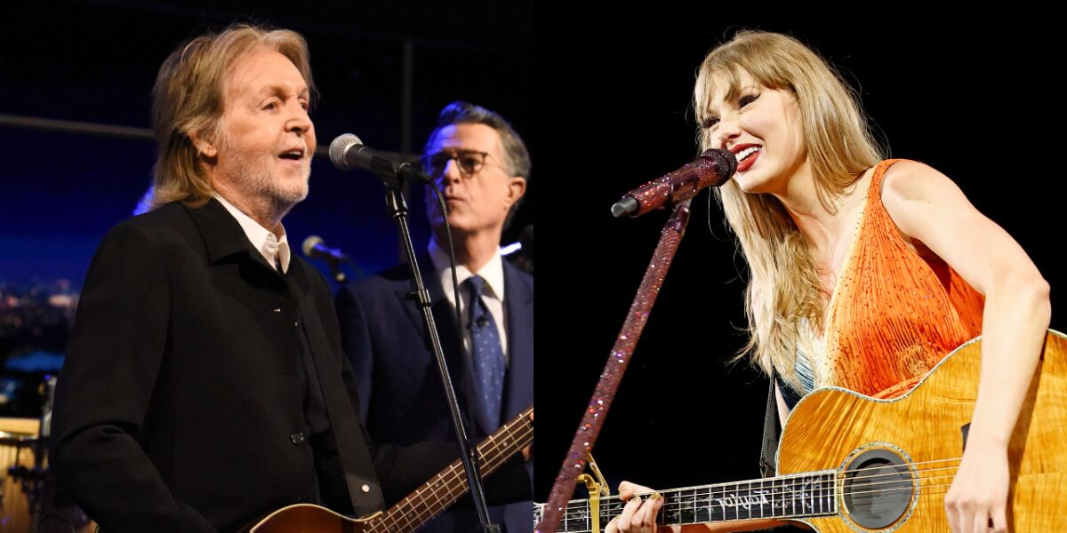 Paul McCartney elogia a Taylor Swift y compara su &eacute;xito con The Beatles