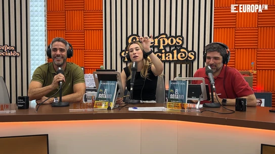 Roberto Leal con Eva Soriano y Nacho García en Cuerpos especiales Roberto Leal con Eva Soriano y Nacho García en Cuerpos especiales