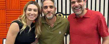 Roberto Leal con Eva Soriano y Nacho García en Cuerpos especiales Roberto Leal con Eva Soriano y Nacho García en Cuerpos especiales