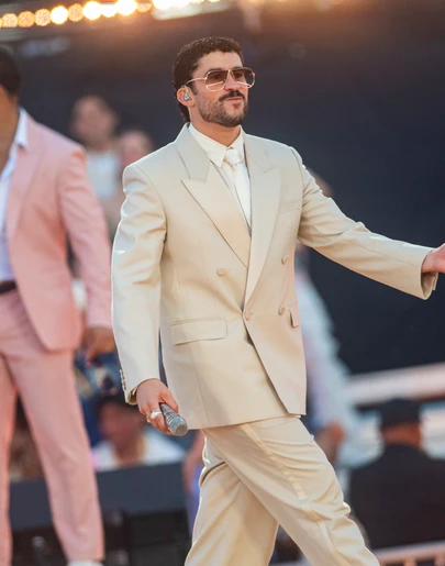 Bad Bunny actuando en Barcelona Bad Bunny actuando en Barcelona