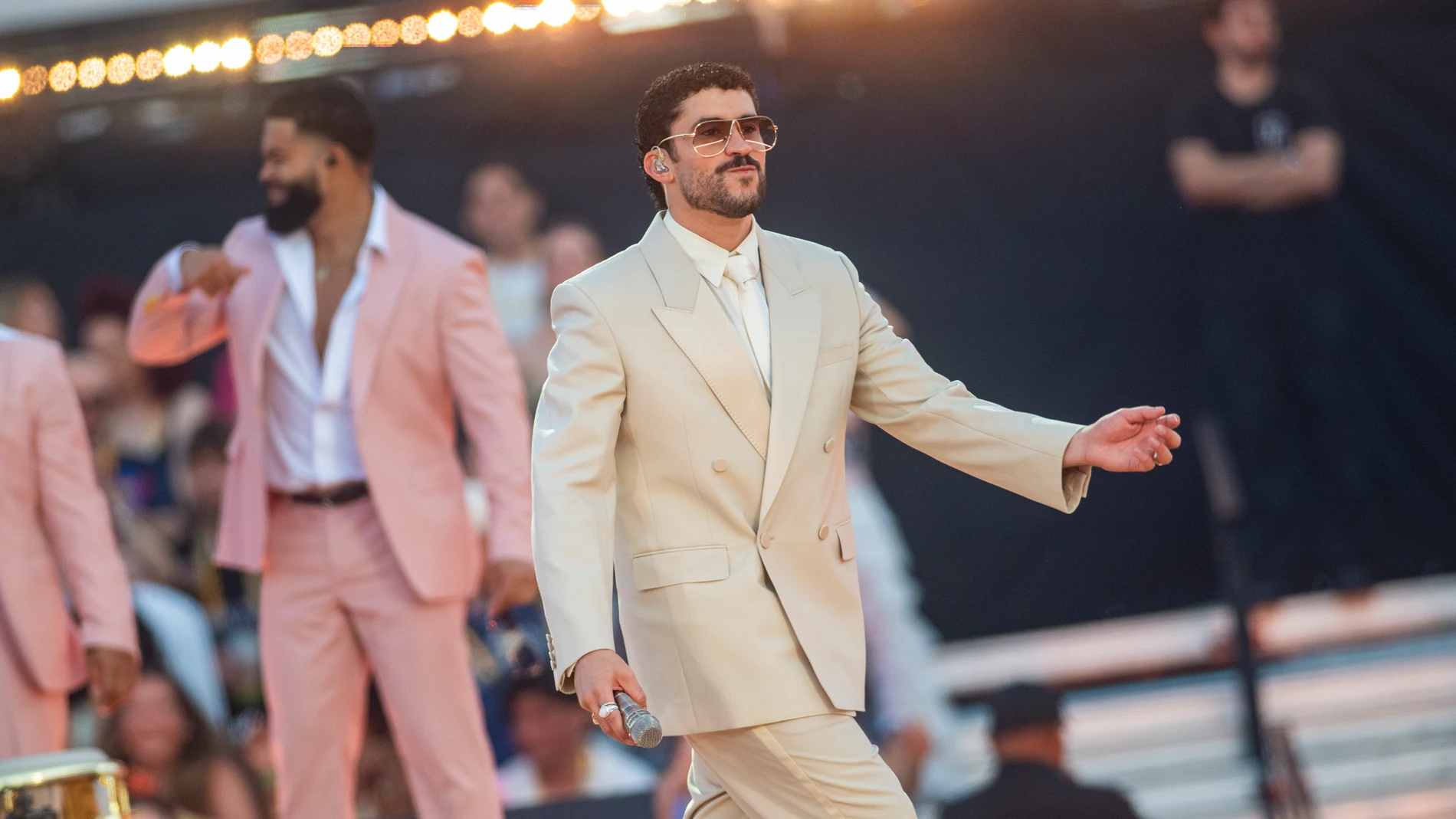 Bad Bunny actuando en Barcelona Bad Bunny actuando en Barcelona