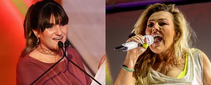 Rozalén y Amaia Montero Rozalén y Amaia Montero