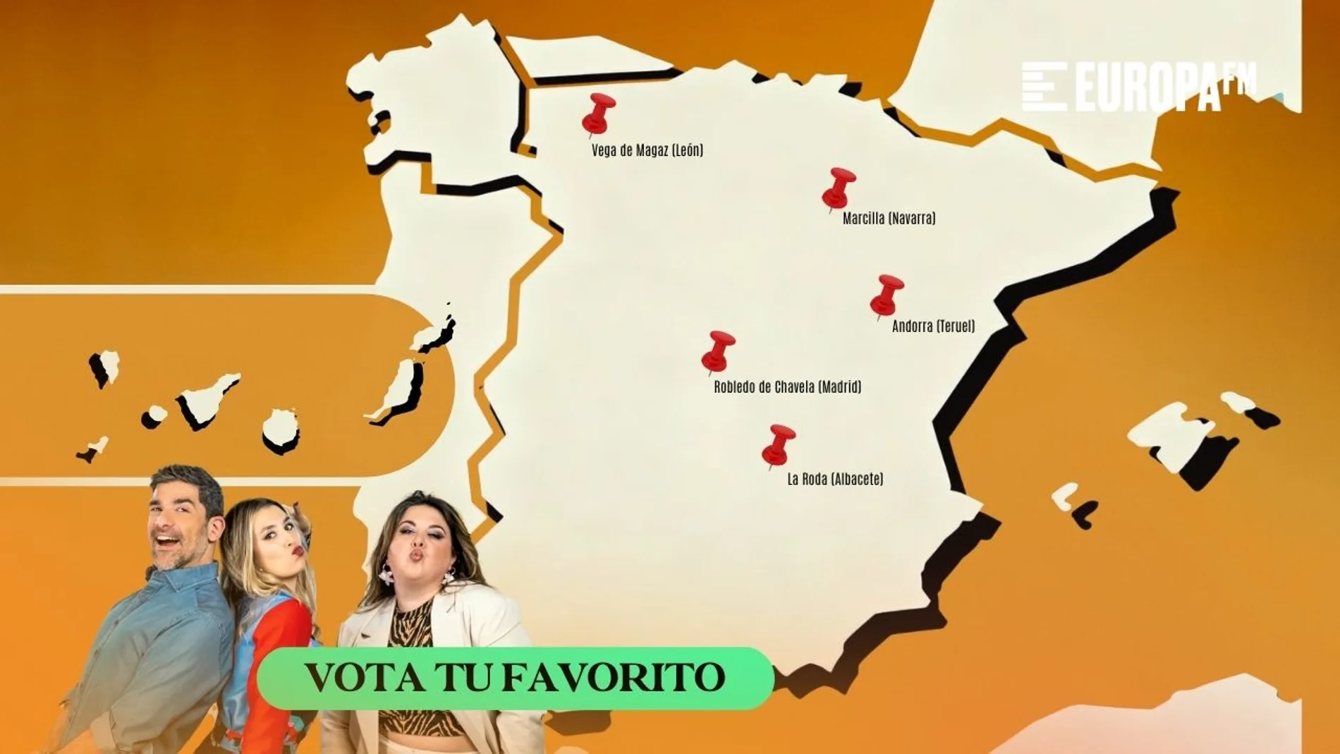 ¿Qué pueblo merece llevarse el premio de la semana? ¡Vota! ¿Qué pueblo merece llevarse el premio de la semana? ¡Vota!