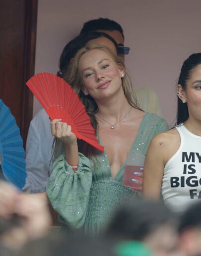 Ester Expósito en el primer concierto de Bad Bunny en Madrid