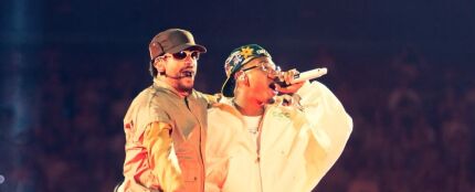 Bad Bunny y Myke Towers en Madrid