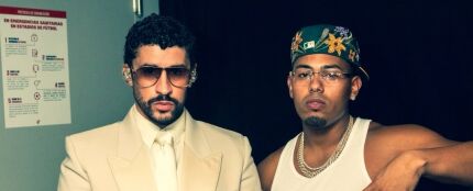 Bad Bunny y Myke Towers en Madrid