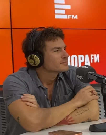 Andrés Koi en una entrevista para 'Europa FM' Andrés Koi en una entrevista para 'Europa FM'