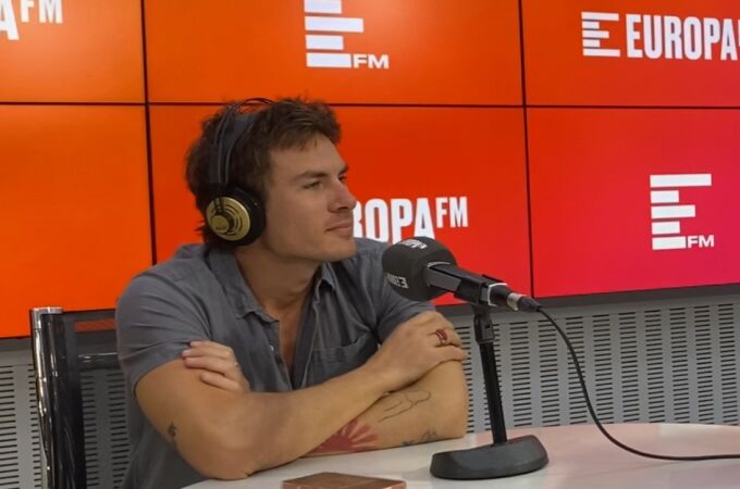 Andrés Koi en una entrevista para 'Europa FM'