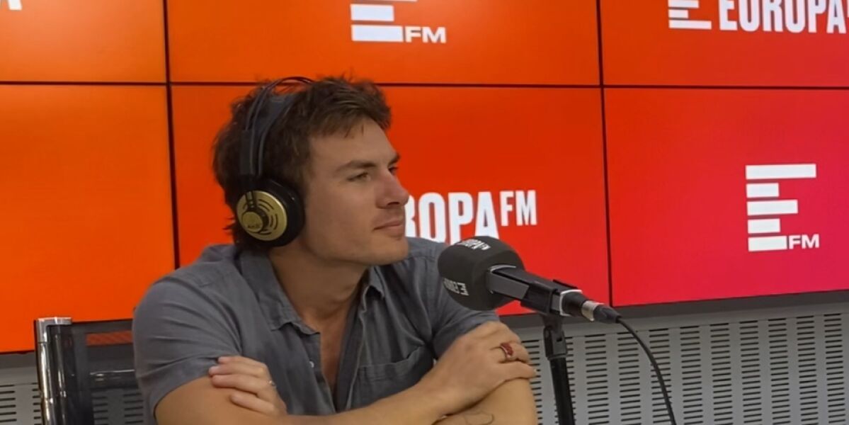 Andr&eacute;s Koi en una entrevista para 'Europa FM'