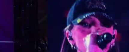 Young Miko, en el tercer concierto de Bad Bunny en Madrid