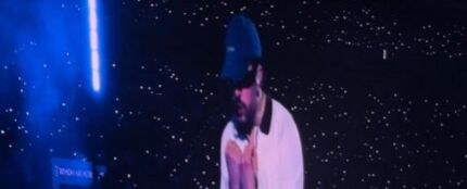 Bad Bunny, en el concierto del 3 de junio de 2026 en Madrid.