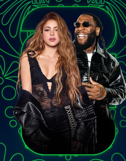 Shakira y Burna Boy, en el Mundial de fútbol 2026