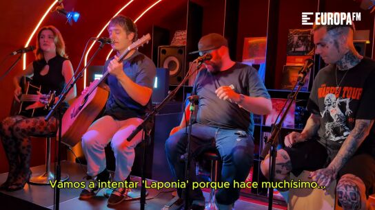 La La Love You canta 'Laponia' en acústico en Local de Ensayo Europa FM