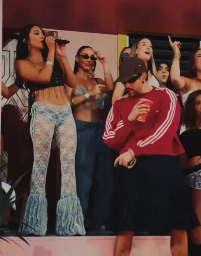 RaiNao con Bad Bunny en el concierto del 7 de junio en el Metropolitano de Madrid. RaiNao con Bad Bunny en el concierto del 7 de junio en el Metropolitano de Madrid.