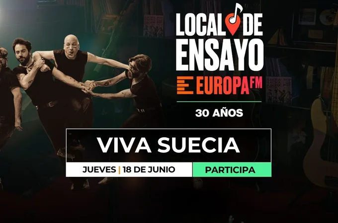 ¿Quieres ver a Viva Suecia en Local de Ensayo Europa FM? ¿Quieres ver a Viva Suecia en Local de Ensayo Europa FM?