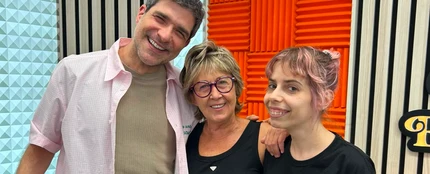 Pilar Coronado con Nacho García y Alba Cordero en 'Cuerpos especiales' Pilar Coronado con Nacho García y Alba Cordero en 'Cuerpos especiales'