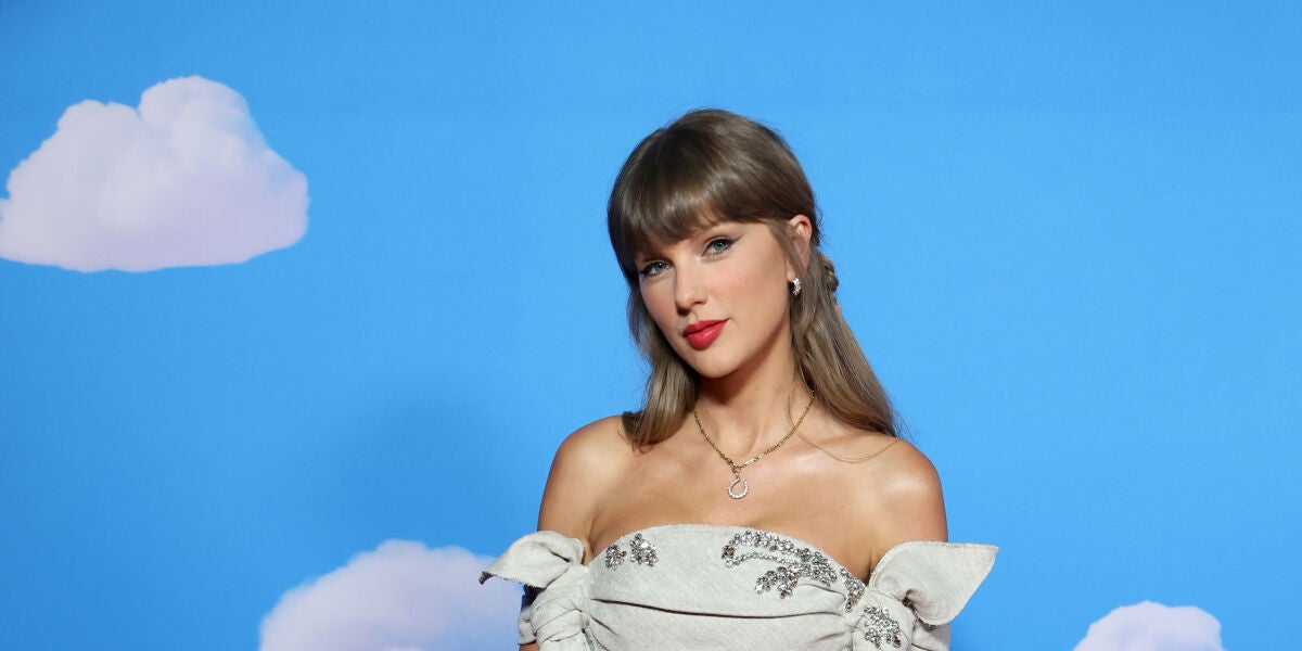 Taylor Swift, en la presentaci&oacute;n de 'Toy Story 5' en Los Angeles. 