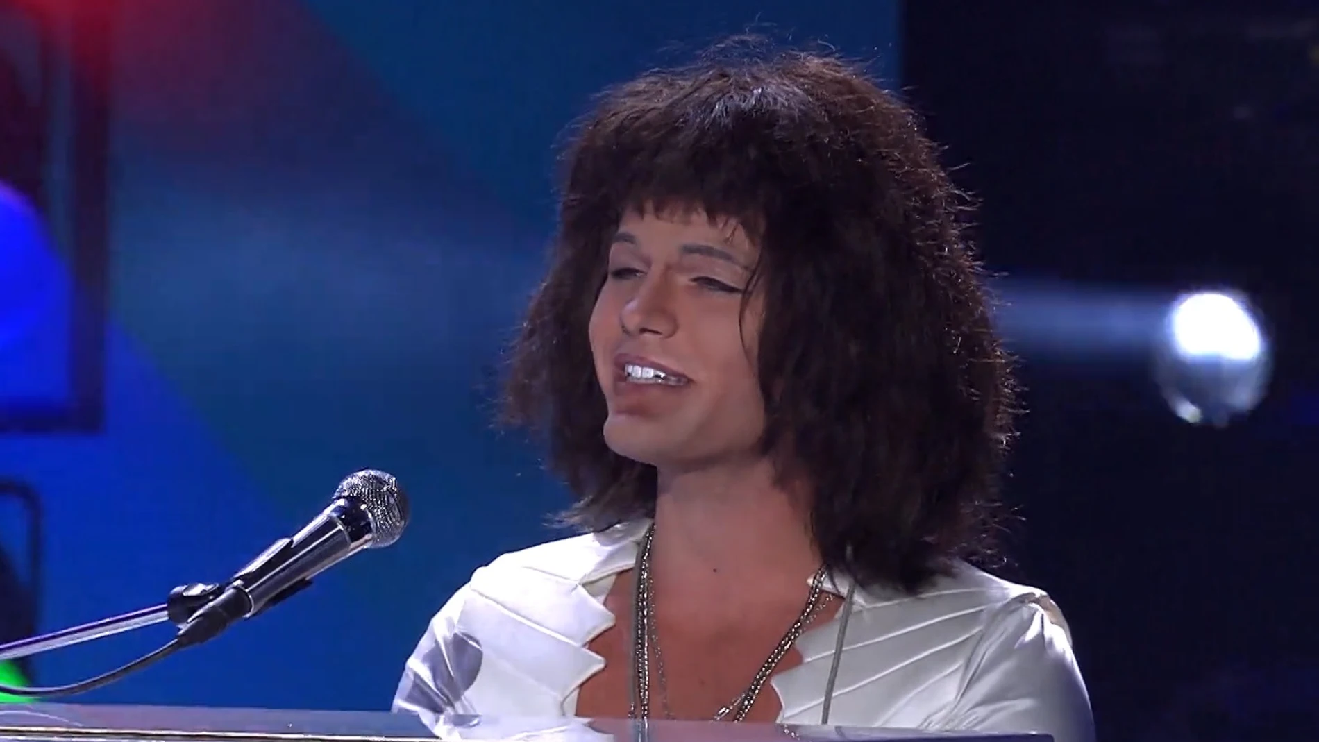 Martín Savi como Freddie Mercury en la Gala 9 de 'Tu cara me suena 13' Martín Savi como Freddie Mercury en la Gala 9 de 'Tu cara me suena 13'