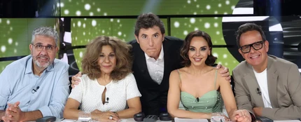 Manel Fuentes con el jurado de 'Tu cara me suena 13' en la Gala 9 Manel Fuentes con el jurado de 'Tu cara me suena 13' en la Gala 9