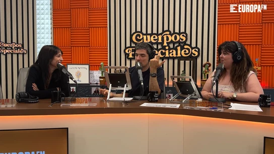 Carminho, con Nacho García y Lalachus en 'Cuerpos especiales' Carminho, con Nacho García y Lalachus en 'Cuerpos especiales'