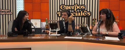 Carminho, con Nacho García y Lalachus en 'Cuerpos especiales' Carminho, con Nacho García y Lalachus en 'Cuerpos especiales'