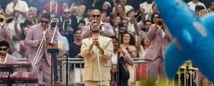 Bad Bunny en concierto en Madrid