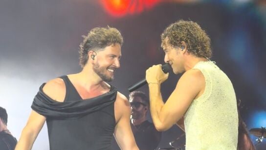 Manuel Carrasco y David Bisbal en Sevilla
