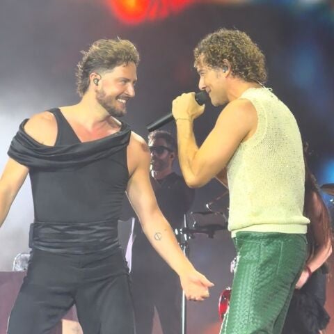 Manuel Carrasco y David Bisbal en Sevilla