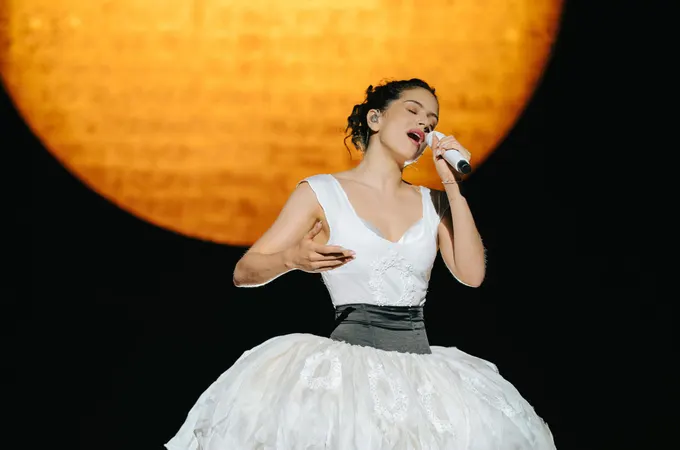 Rosalía, durante el 'LUX TOUR' por Estados Unidos Rosalía, durante el 'LUX TOUR' por Estados Unidos