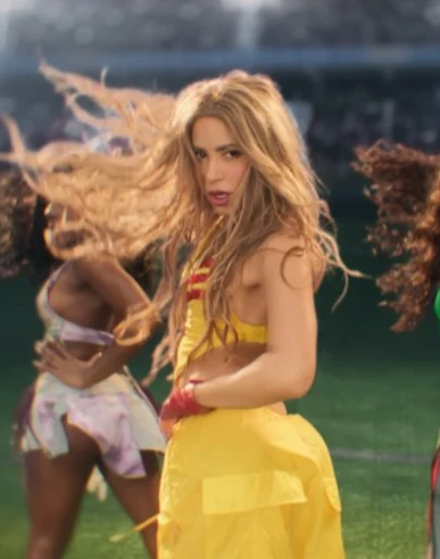 Shakira, en el videoclip de 'Dai Dai' Shakira, en el videoclip de 'Dai Dai'