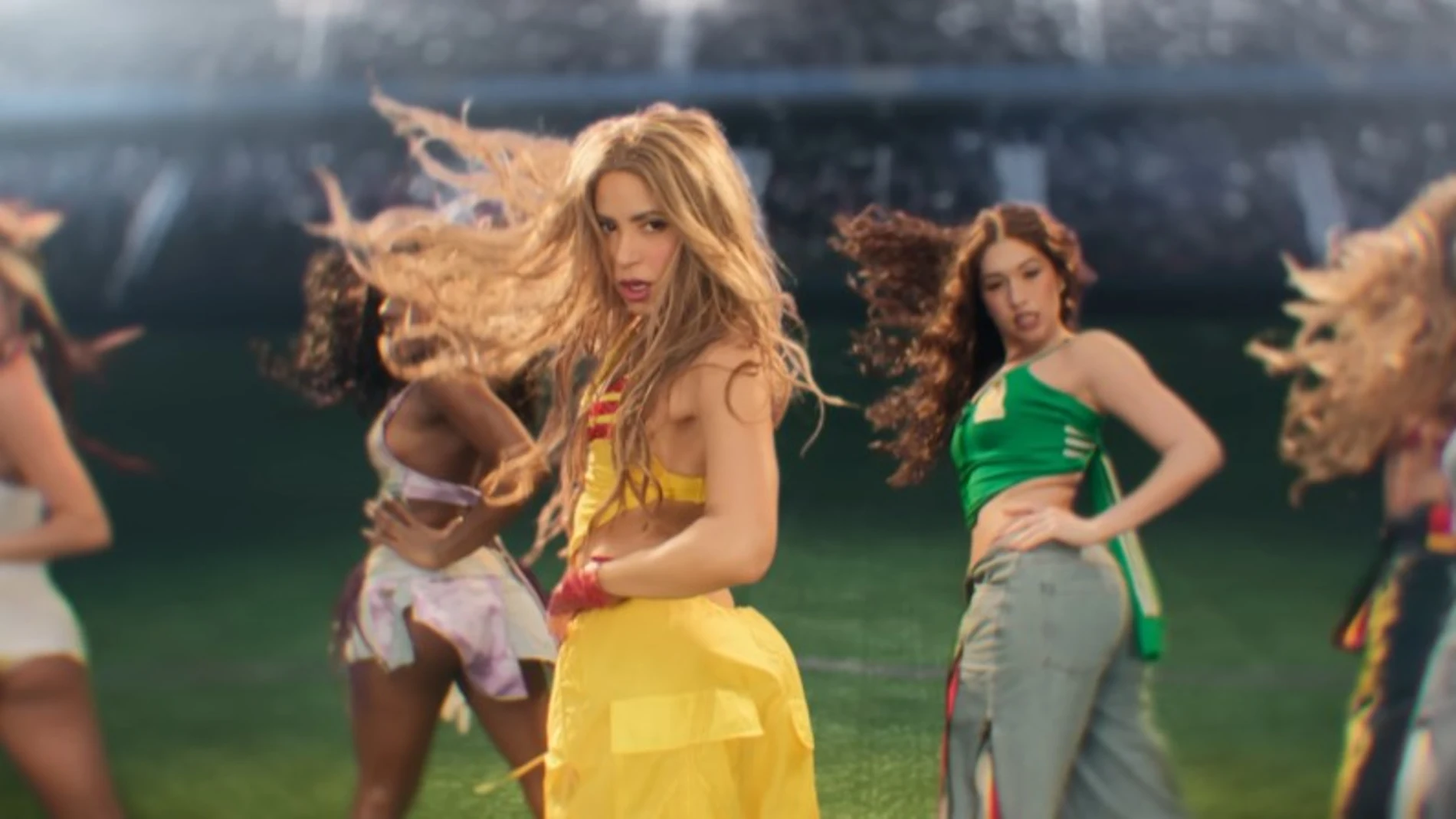 Shakira, en el videoclip de 'Dai Dai' Shakira, en el videoclip de 'Dai Dai'