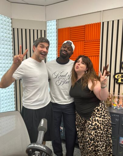 Lamine Thior y Lalachus con Nacho García en Cuerpos especiales