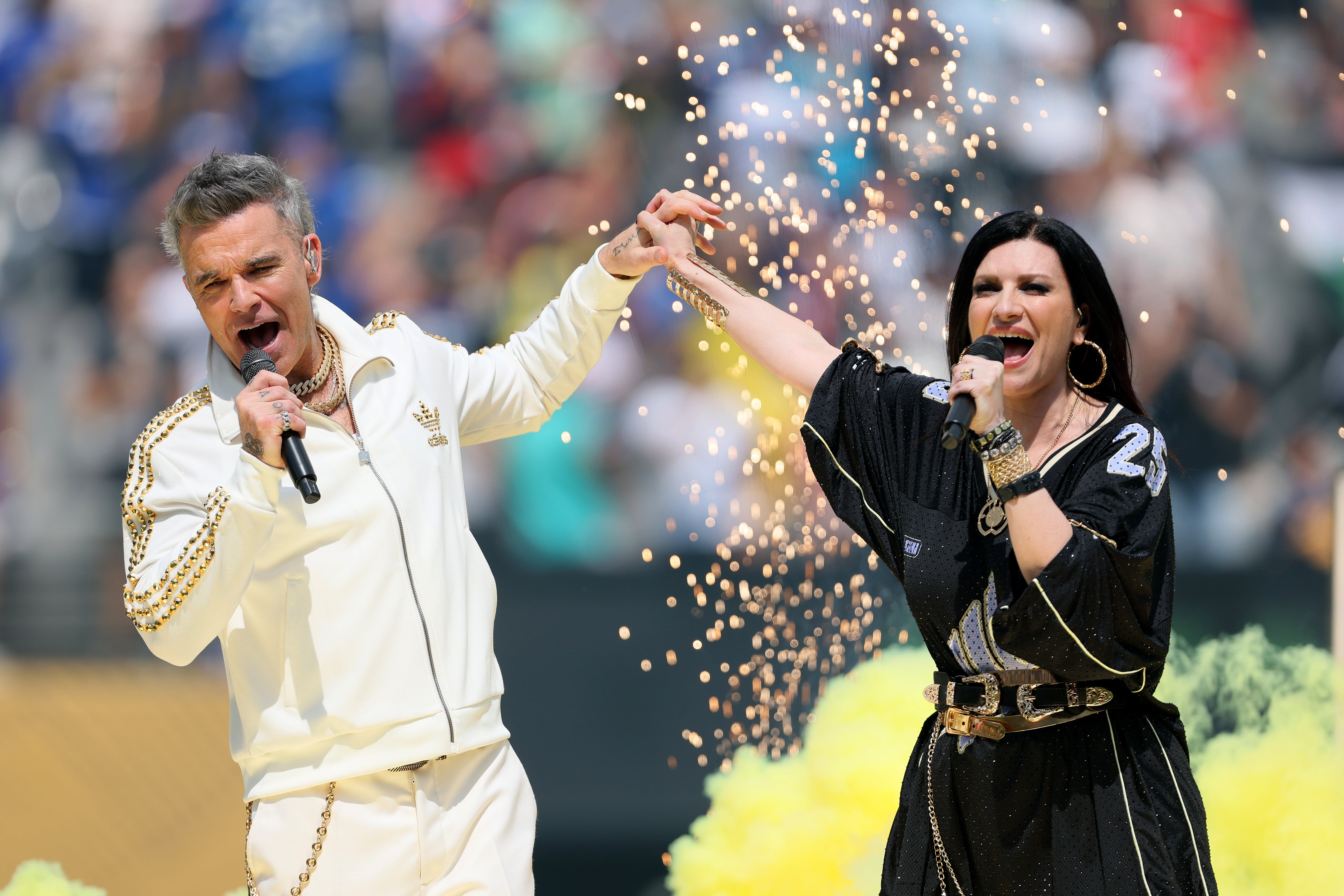 Robbie Williams y Laura Pausini actuarán en la final del Mundial 2026 Robbie Williams y Laura Pausini actuarán en la final del Mundial 2026